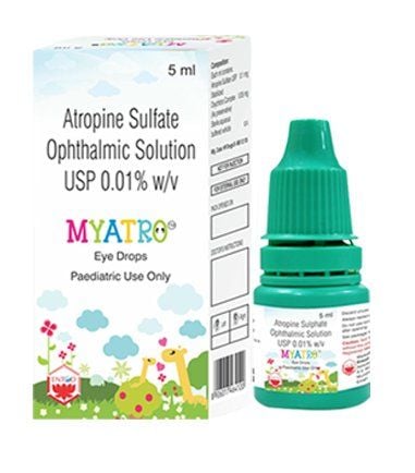 ATROPINE - THUỐC NHỎ MẮT KIỂM SOÁT CẬN THỊ